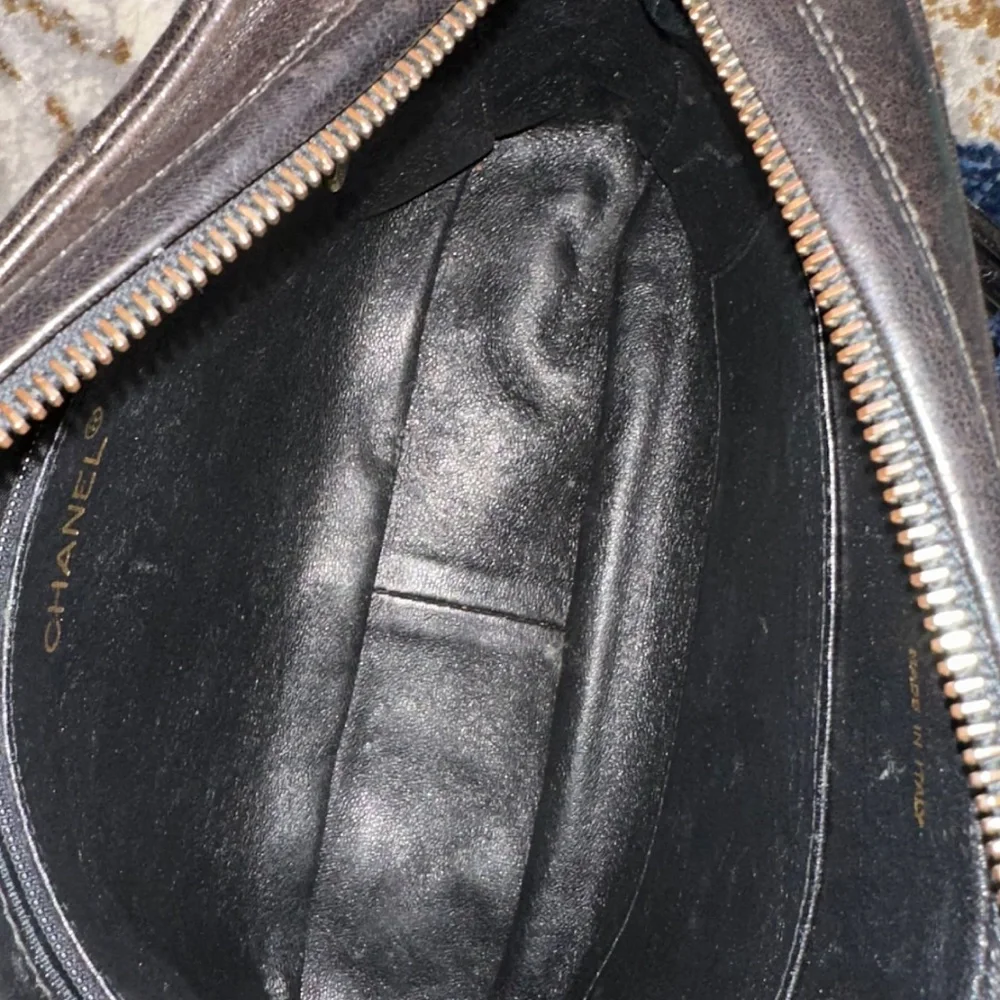 Brown Lambskin Chanel Camera Bag Crossbody - Picture 13 of 17